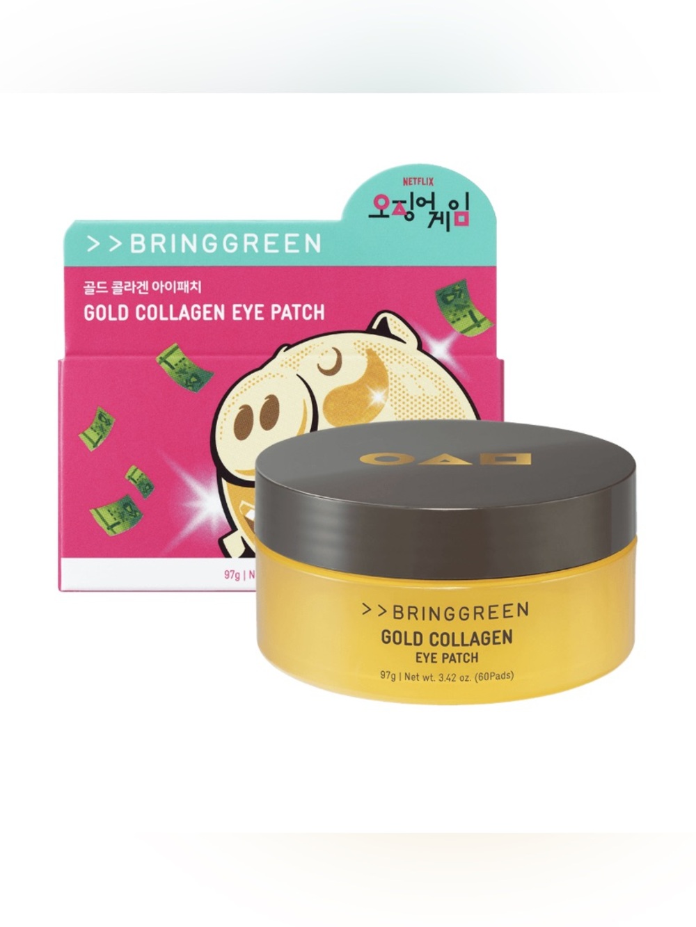 BRING GREEN Gold Collagen Eye Patch NIB